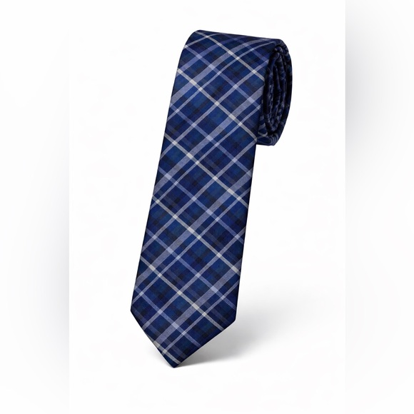 Roundtree & Yorke Other - NEW- Roundtree & Yorke Blue Plaid Tie